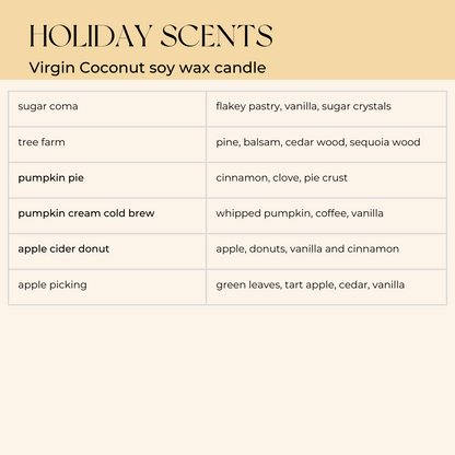 Coconut soy wax melts | Choose your scent - Vincent Land Candle Co.