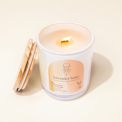 Lavender Haze Candle (lavender • vanilla bean • musk) – Maple